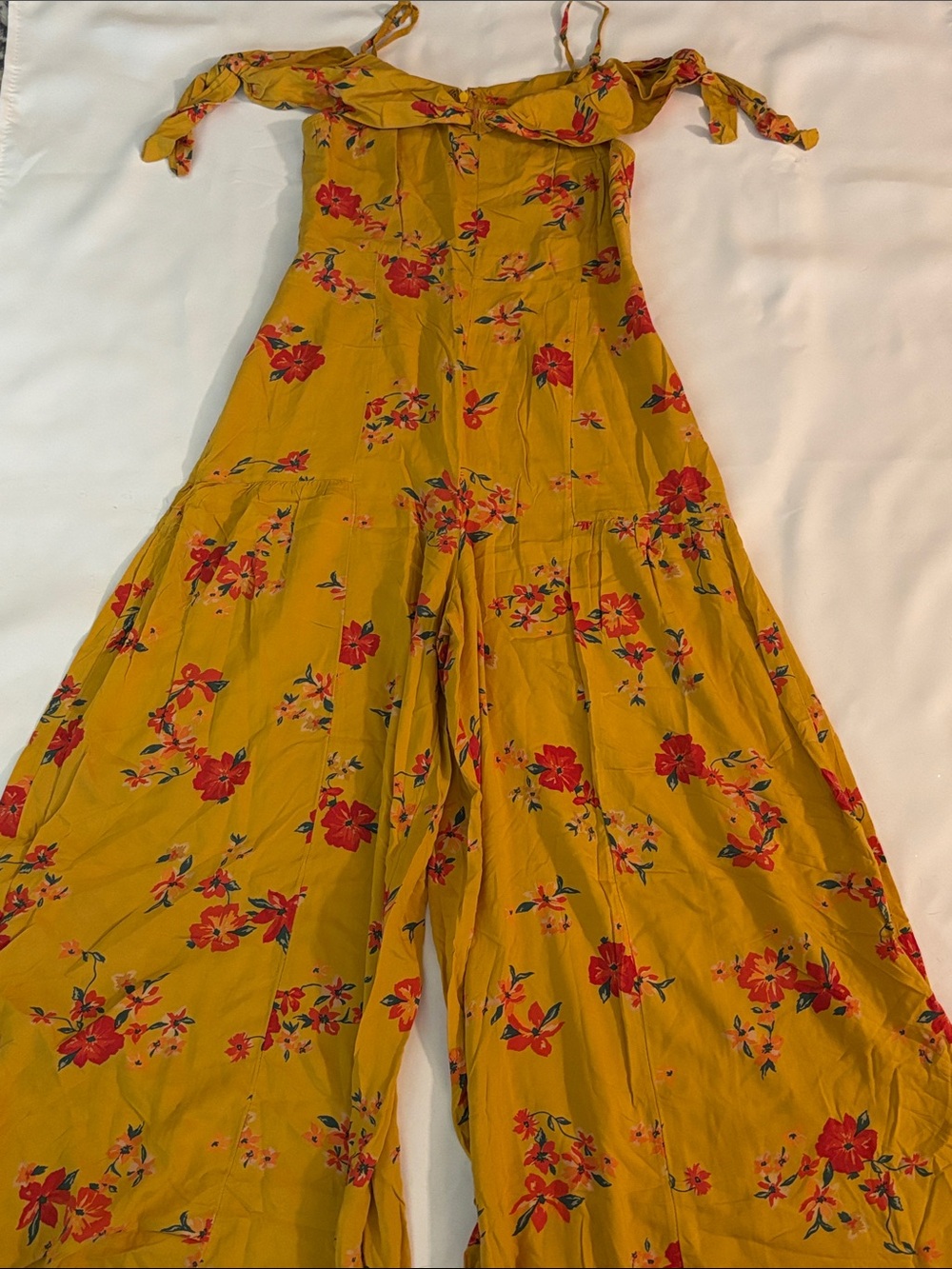 Anthropologie wide leg Jumpsuit